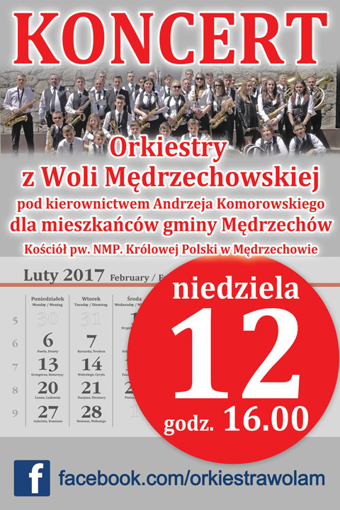 Koncert zaproszenie