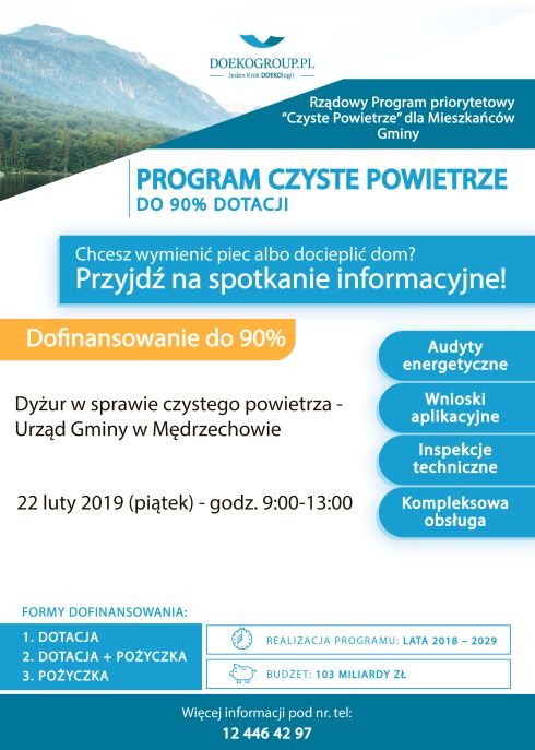 info o dyżurach Mędrzechów