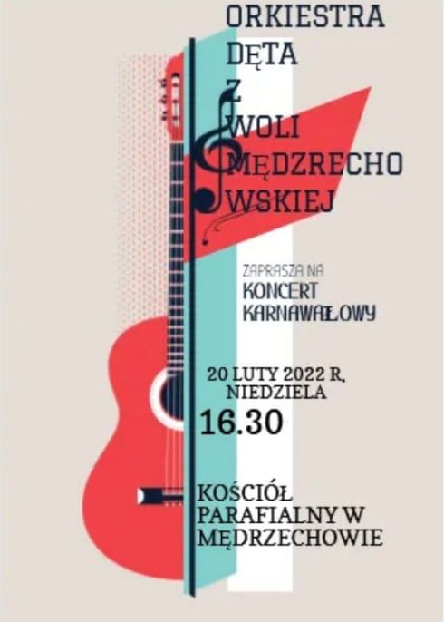 Plakat koncert